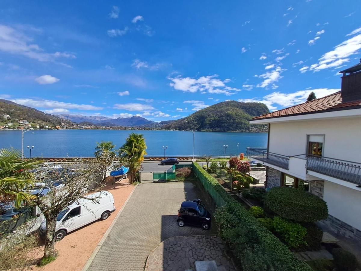 Villa Aida Lake View Lavena Ponte Tresa Extérieur photo